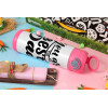 Easter candle, Childrens hot water bottle, stainless steel, with safety straw, PINK (500ml)