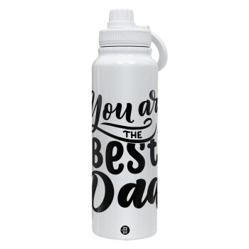 You are the best Dad, 1L Stainless Steel Thermal Bottle with Phone Holder & Double Wall Insulation