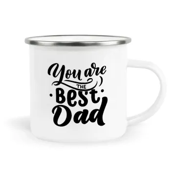 You are the best Dad, Κούπα Μεταλλική εμαγιέ λευκη 360ml