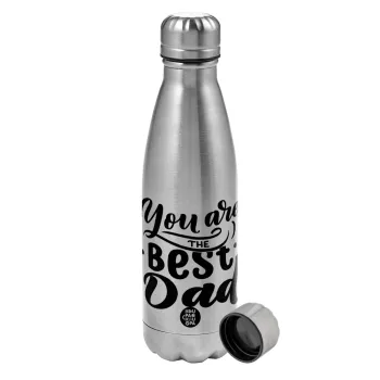 You are the best Dad, Μεταλλικό παγούρι νερού, ανοξείδωτο ατσάλι, 750ml