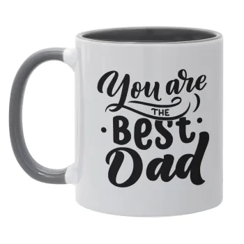 You are the best Dad, Mug colored grey, ceramic, 330ml