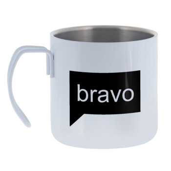 Bravo, Mug Stainless steel double wall 400ml