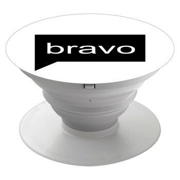 Bravo, Phone Holders Stand  White Hand-held Mobile Phone Holder