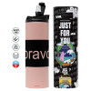 Tumbler stainless steel PINK 600ml
