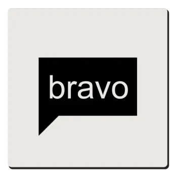 Bravo, Τετράγωνο μαγνητάκι ξύλινο 6x6cm