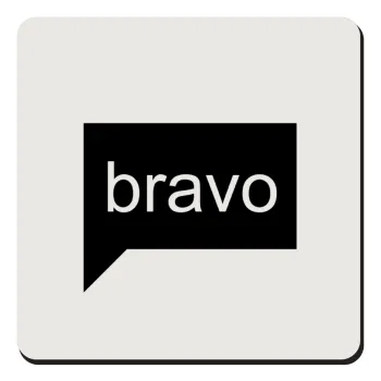 Bravo, Τετράγωνο μαγνητάκι ξύλινο 9x9cm