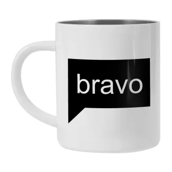Bravo, Mug Stainless steel double wall 300ml