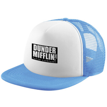 Dunder Mifflin, Inc Paper Company, Καπέλο Soft Trucker με Δίχτυ Γαλάζιο/Λευκό