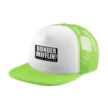 Dunder Mifflin, Inc Paper Company, Καπέλο Soft Trucker με Δίχτυ Πράσινο/Λευκό