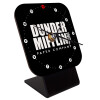 Dunder Mifflin, Inc Paper Company, Επιτραπέζιο ρολόι ξύλινο με δείκτες (10cm)