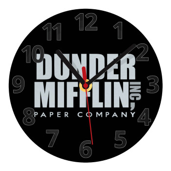 Dunder Mifflin, Inc Paper Company, Ρολόι τοίχου γυάλινο (20cm)