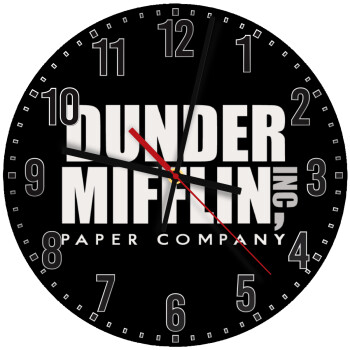 Dunder Mifflin, Inc Paper Company, Ρολόι τοίχου ξύλινο (30cm)