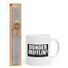 Dunder Mifflin, Inc Paper Company, Πασχαλινό Σετ, Κούπα κεραμική (330ml) & πασχαλινή λαμπάδα αρωματική πλακέ (30cm) (ΓΚΡΙ)