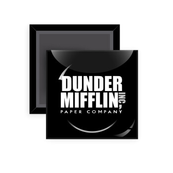 Dunder Mifflin, Inc Paper Company, Μαγνητάκι ψυγείου τετράγωνο διάστασης 5x5cm