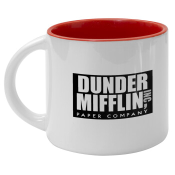 Dunder Mifflin, Inc Paper Company, Κούπα κεραμική 400ml Λευκή/Κόκκινη
