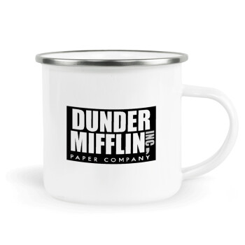 Dunder Mifflin, Inc Paper Company, Κούπα Μεταλλική εμαγιέ λευκη 360ml