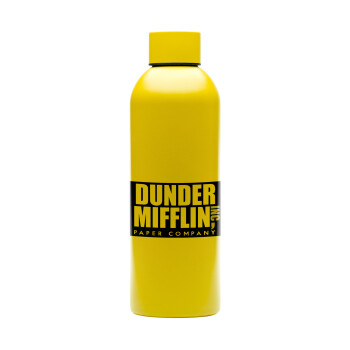 Dunder Mifflin, Inc Paper Company, Μεταλλικό παγούρι νερού, 304 Stainless Steel 800ml