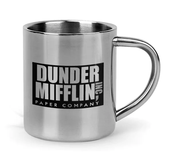 Dunder Mifflin — Mug Stainless steel double wall 300ml