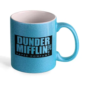 Dunder Mifflin, Inc Paper Company, Κούπα Σιέλ Glitter που γυαλίζει, κεραμική, 330ml