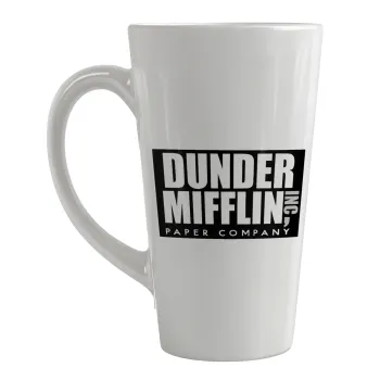 Dunder Mifflin, Inc Paper Company, Κούπα κωνική Latte Μεγάλη, κεραμική, 450ml