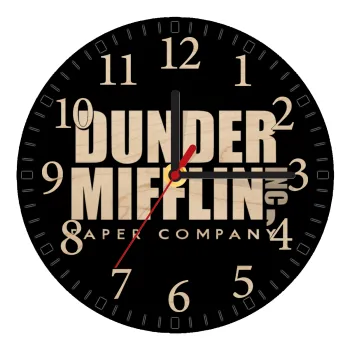 Dunder Mifflin, Inc Paper Company, Ρολόι τοίχου ξύλινο plywood (20cm)