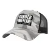 Adult Structured Trucker Hat, with Mesh, (Camouflage) Army Camo (100% COTTON, ADULT, UNISEX, ONE SIZE)