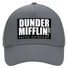 Ultimate Adult Hat Grey, (100% COTTON DRILL, ADULT, UNISEX, ONE SIZE)