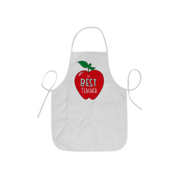 Best teacher, Ποδιά Σεφ ολόσωμη κοντή  Παιδική (44x62cm)