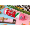 Easter candle, Childrens hot water bottle, stainless steel, with safety straw, PINK (500ml)
