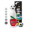 Soccer Metal mug thermos, double wall, 550ml