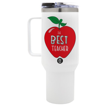 Best teacher, Mega Stainless steel Tumbler with lid, double wall 1,2L
