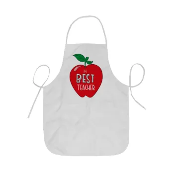 Best teacher, Ποδιά Σεφ ολόσωμη κοντή  Παιδική (44x62cm)