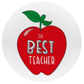 Best teacher, Mousepad Στρογγυλό 20cm