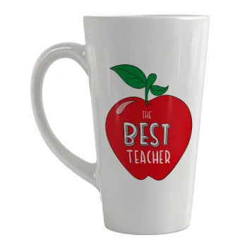Best teacher, Κούπα κωνική Latte Μεγάλη, κεραμική, 450ml