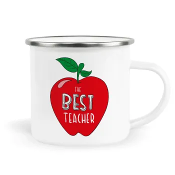 Best teacher, Κούπα Μεταλλική εμαγιέ λευκη 360ml