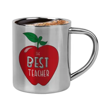 Best teacher, Double-wall metal cup for espresso (220ml)