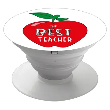 Best teacher, Phone Holders Stand  Λευκό Βάση Στήριξης Κινητού στο Χέρι