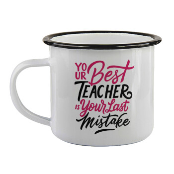 Typography quotes your best teacher is your last mistake, 