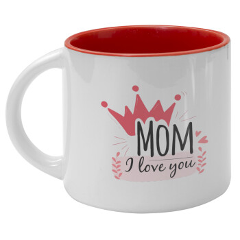 Mother's day I Love you Mom, Κούπα κεραμική 400ml