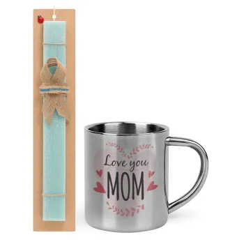 Mother's day I Love you Mom heart — 1