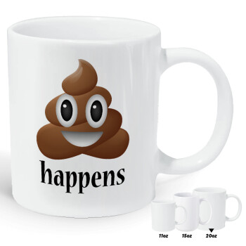 Shit Happens, Κούπα Giga, κεραμική, 590ml