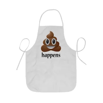 Shit Happens, Ποδιά Σεφ ολόσωμη κοντή  Παιδική (44x62cm)