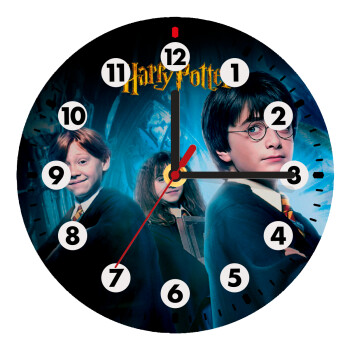 Harry potter and the philosopher's stone, Wooden wall clock (20cm)
