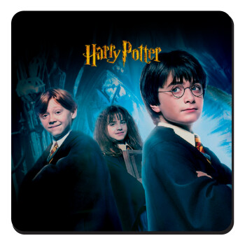 Harry potter and the philosopher's stone, Τετράγωνο μαγνητάκι ξύλινο 9x9cm