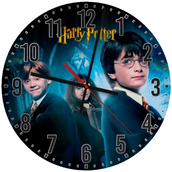 Harry potter and the philosopher's stone, Ρολόι τοίχου ξύλινο (30cm)