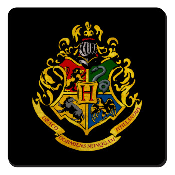 Hogwart's, Τετράγωνο μαγνητάκι ξύλινο 9x9cm