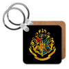 Hogwart's, Μπρελόκ Ξύλινο τετράγωνο MDF