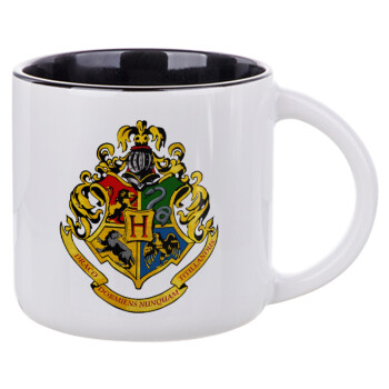 Hogwart's, Κούπα κεραμική 400ml Λευκή/Μαύρη