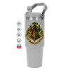 GREY color, 890ml (30oz) stainless Steel Tumbler with Handle