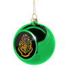 Green Christmas tree ornament ball 8cm